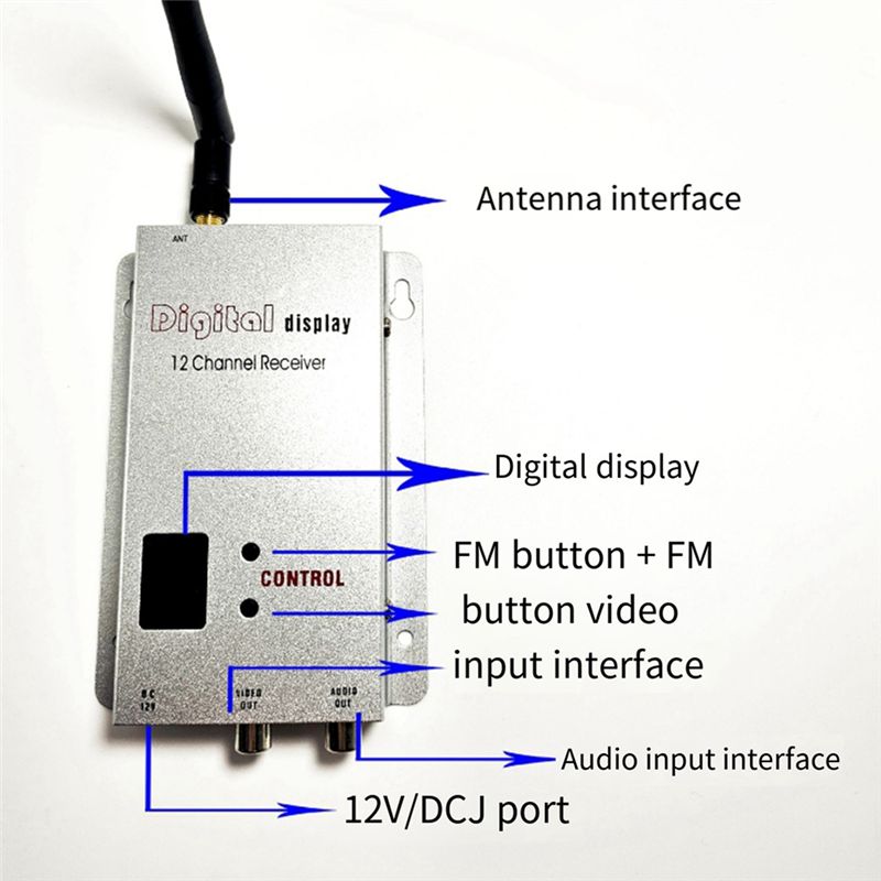 ABXE-FPV 1.2GHZ 1.2G 1500Mw 8C - Drone Kit Professional avaliação e preço