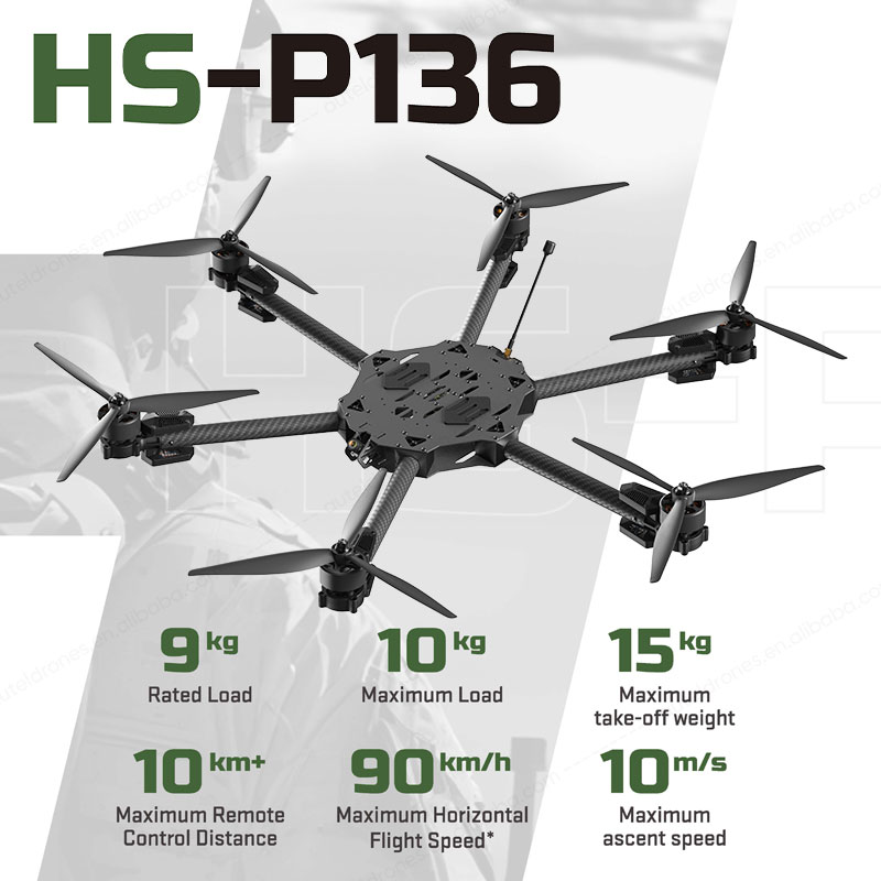 HS Airforce HS P136, kit de ac - Drone Kit Fpv avaliação e preço
